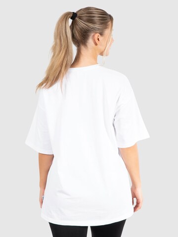 Smilodox Oversized Shirt 'Benetta' in White