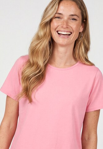 T-shirt usha BLUE LABEL en rose