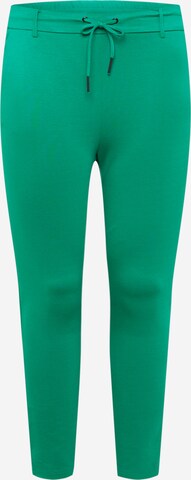 ONLY Carmakoma - Pantalón 'Goldtrash' en verde: frente