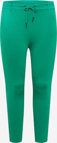 Pantalon 'Goldtrash' ONLY Carmakoma en vert : devant