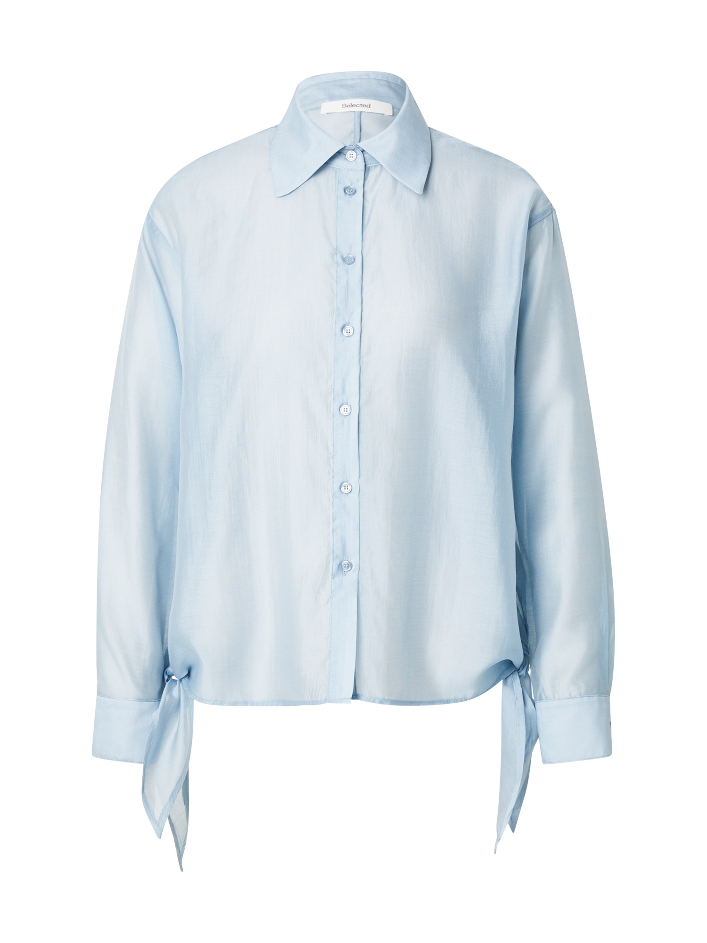 SELECTED Halenka 'SLFIRIS' – modrá: přední strana