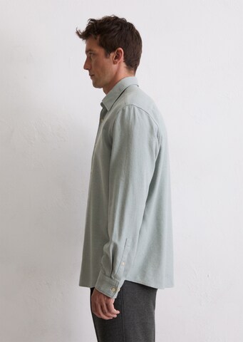 Coupe regular Chemise Marc O'Polo en bleu