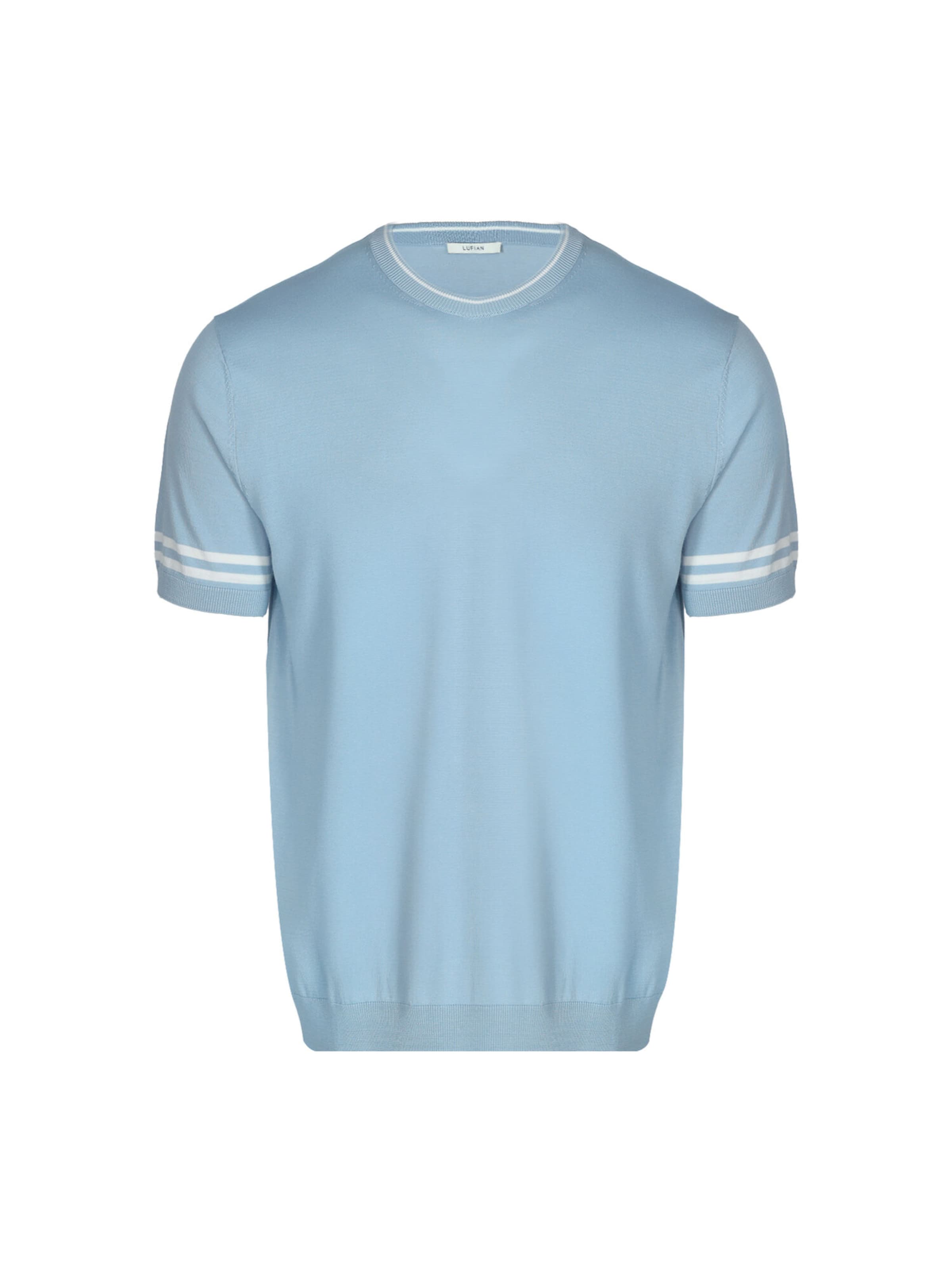 Lufian Sweater 'Robert' in Blue: front