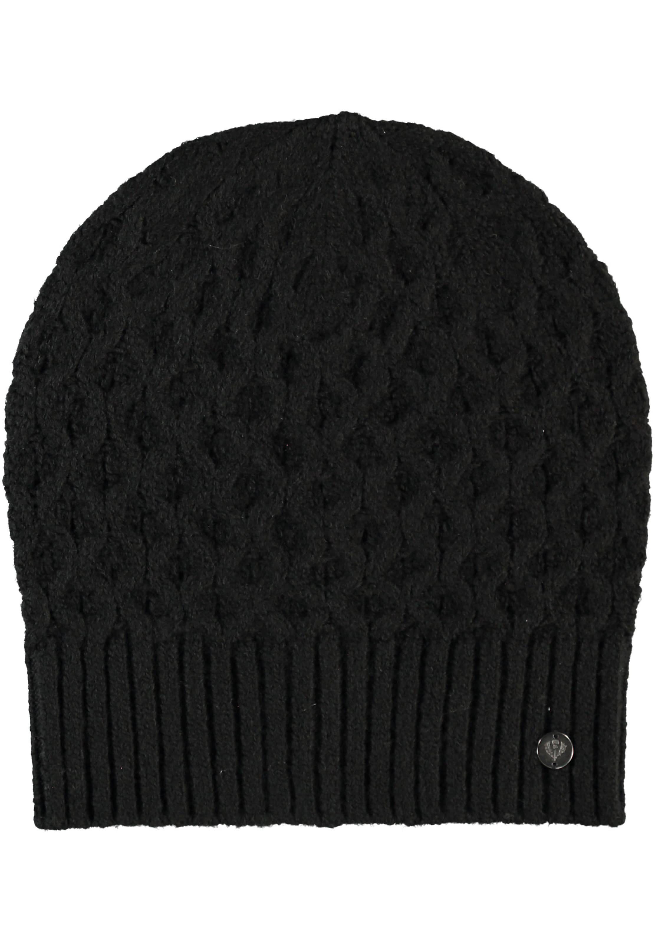 FRAAS Mütze in Schwarz: Vorderseite