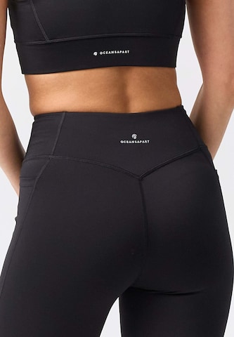 OCEANSAPART Slim fit Workout Pants 'Soho' in Black
