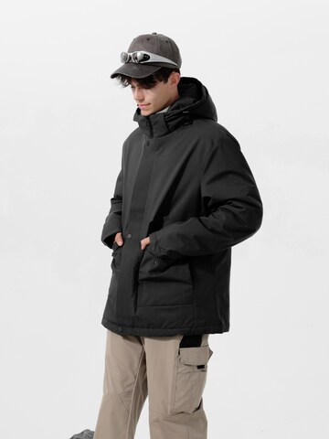 YOUTHUP Winter Jacket 'Kuschel' in Black