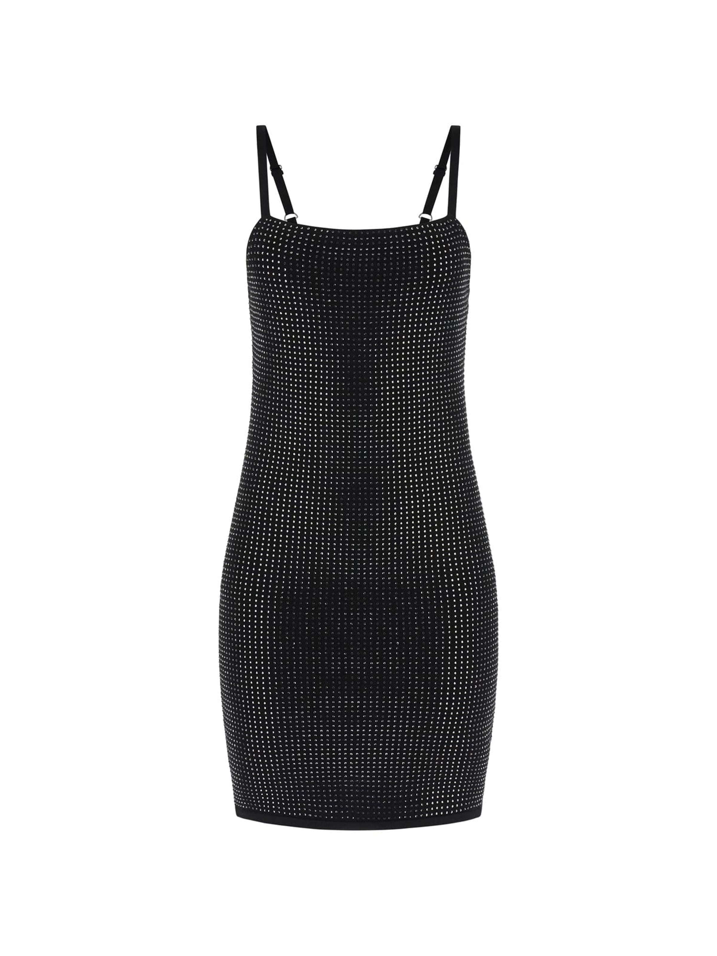 Abito in maglia di GUESS in nero: frontale