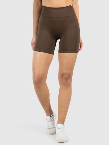 Smilodox Skinny Hose  'Amaze Ultra' in Braun: Vorderseite