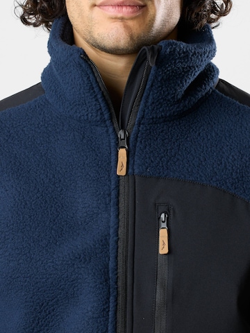 SWEDEMOUNT Fleece jas 'Nordkap' in Blauw