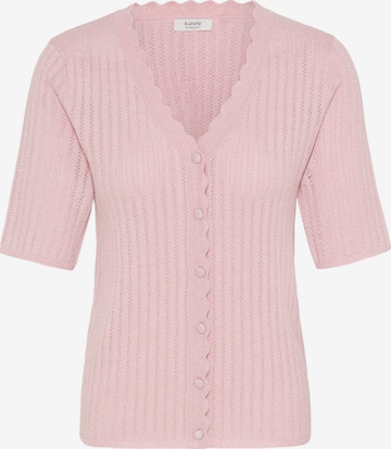 b.young Knit cardigan in Pink: front