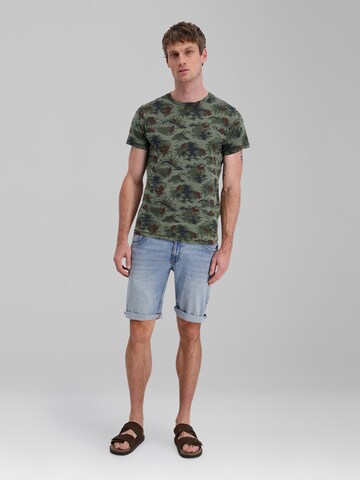 TIMEZONE T-Shirt 'Print' in Grün