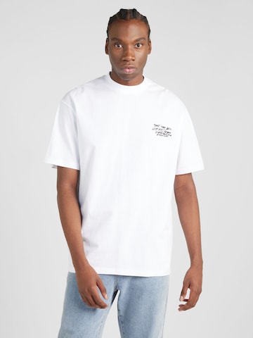 Maglietta di TOPMAN in bianco: frontale