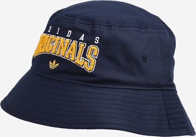 ADIDAS ORIGINALS Šešir u mornarsko plava / žuta / bijela, Pregled proizvoda