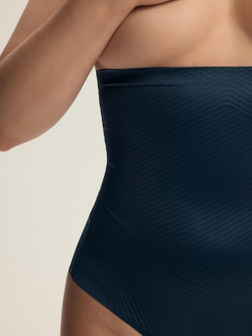 ESOTIQ - Braga moldeadora 'Miederhose Shapy, starker Shaping Effekt, nahtlos, glatte Microfaser' en azul