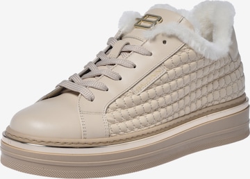 BALDININI Sneakers laag in Beige: voorkant