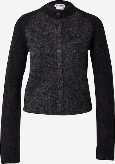 WEEKDAY Neuletakki värissä antrasiitti, Tuotenäkymä