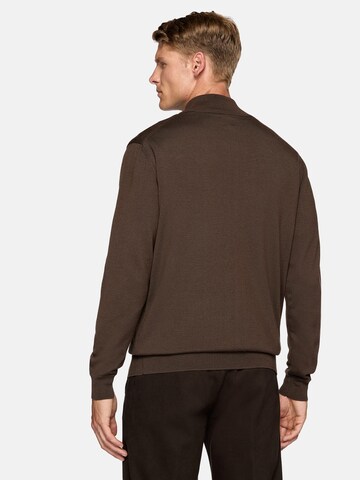 Boggi Milano Knit cardigan in Brown