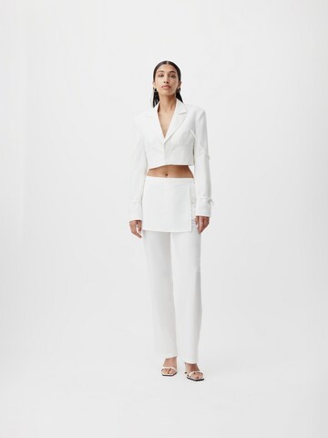 évasé Pantalon 'Janet Tall' LeGer by Lena Gercke en blanc