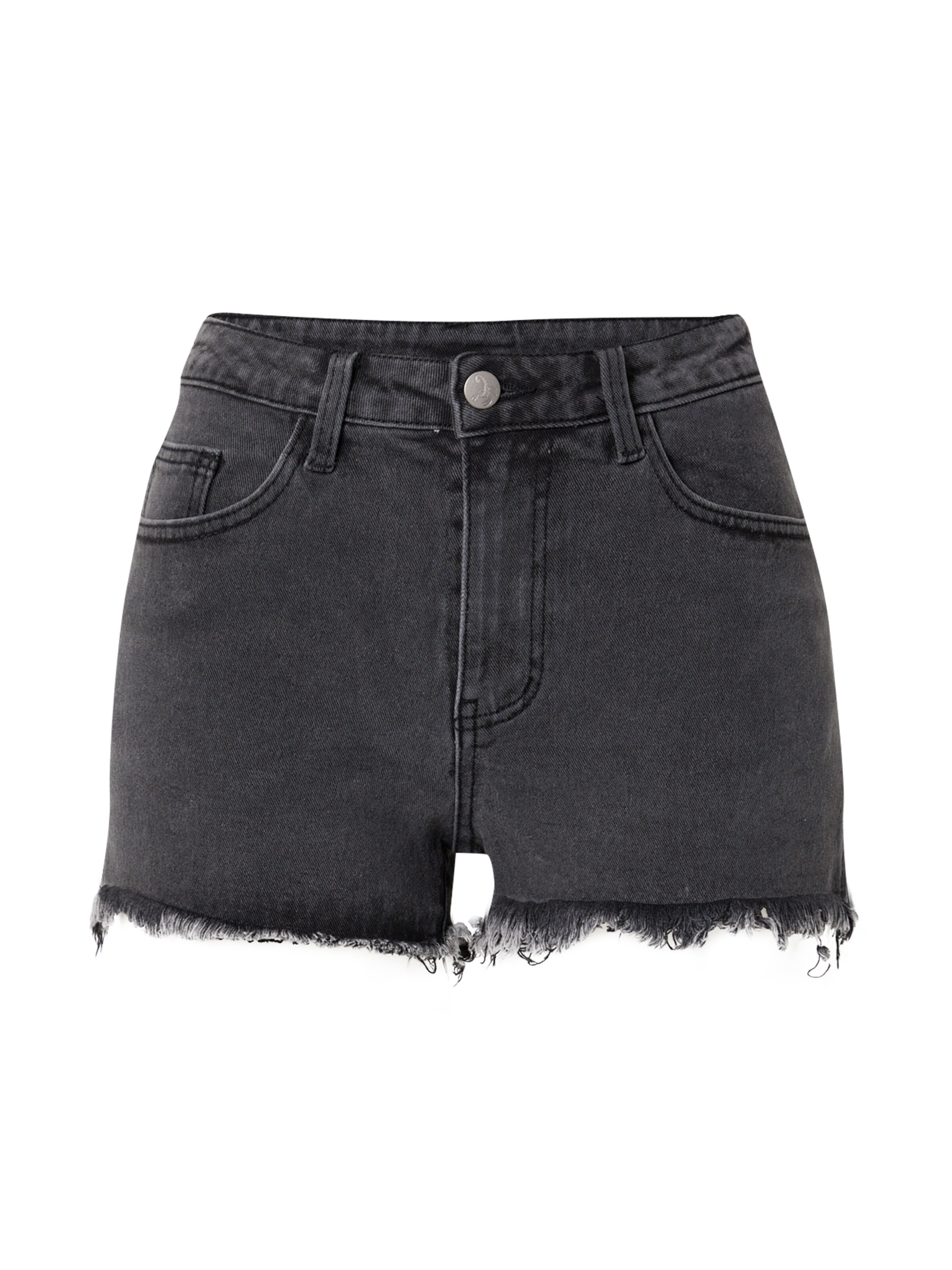 VIERVIER - Calças de ganga 'Zehra' em preto: frente