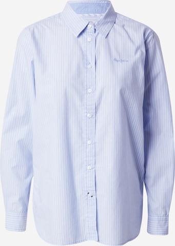 Pepe Jeans Blouse 'LYRA' in Blauw: voorkant