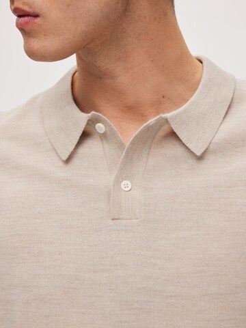 SELECTED Sweater 'TOWN' in Grey