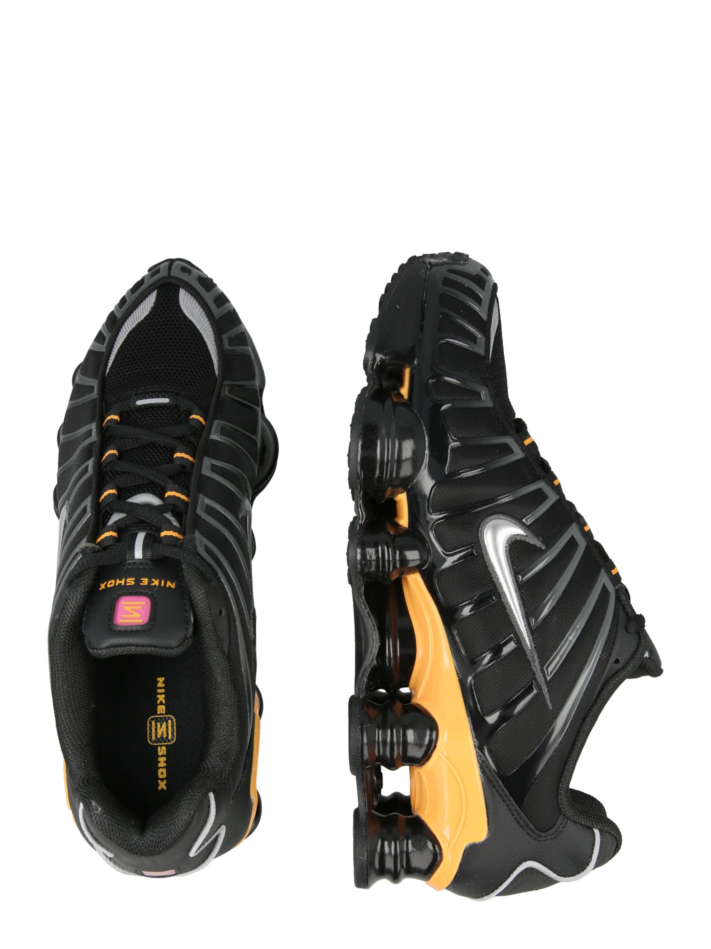 Nike Sportswear Rövid szárú sportcipők 'SHOX TL' - fekete