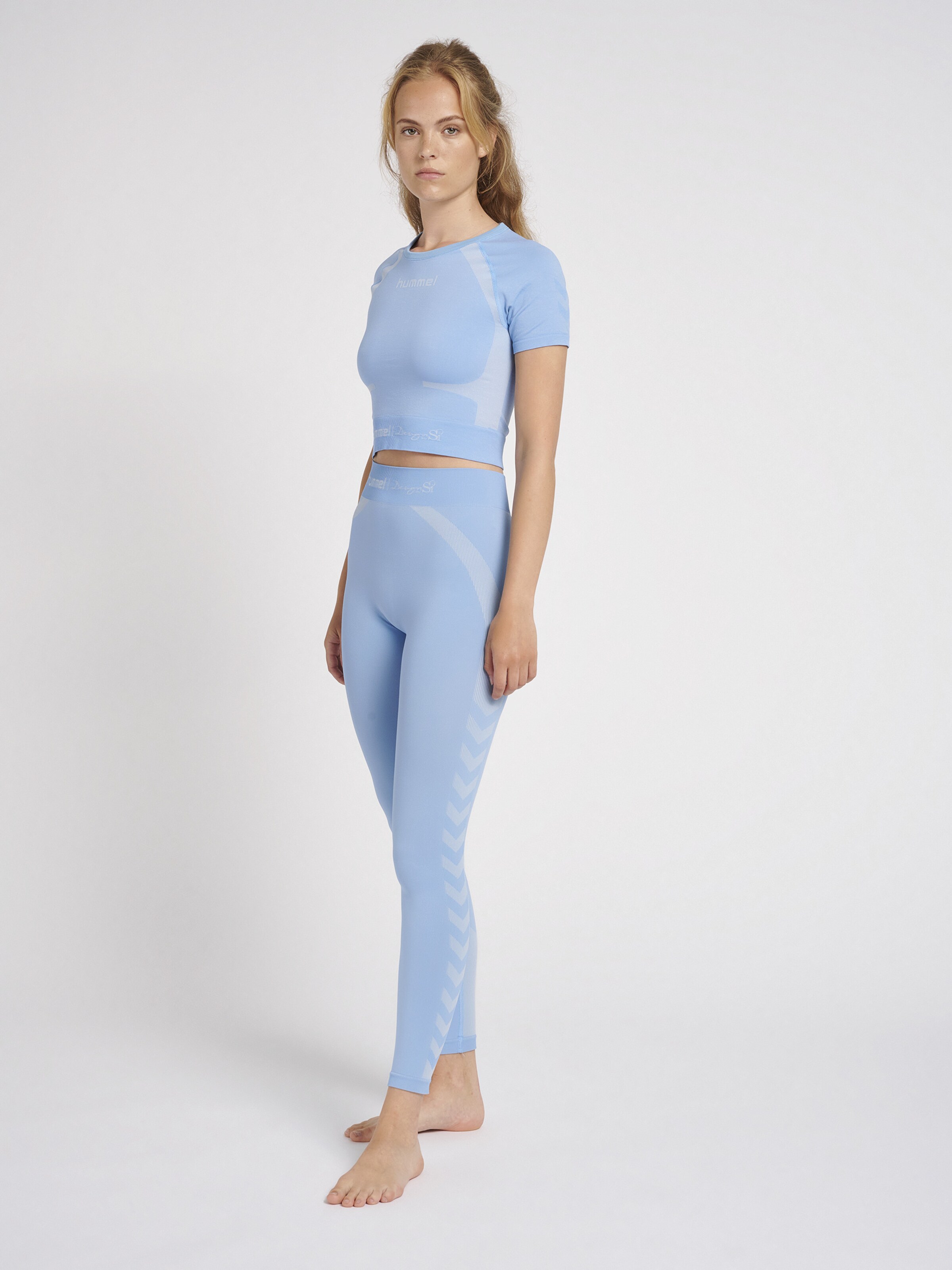Frauen Hosen Hummel Leggings in Blau - OO17197 Frauen Hosen Hummel Leggings in Blau - OO17197