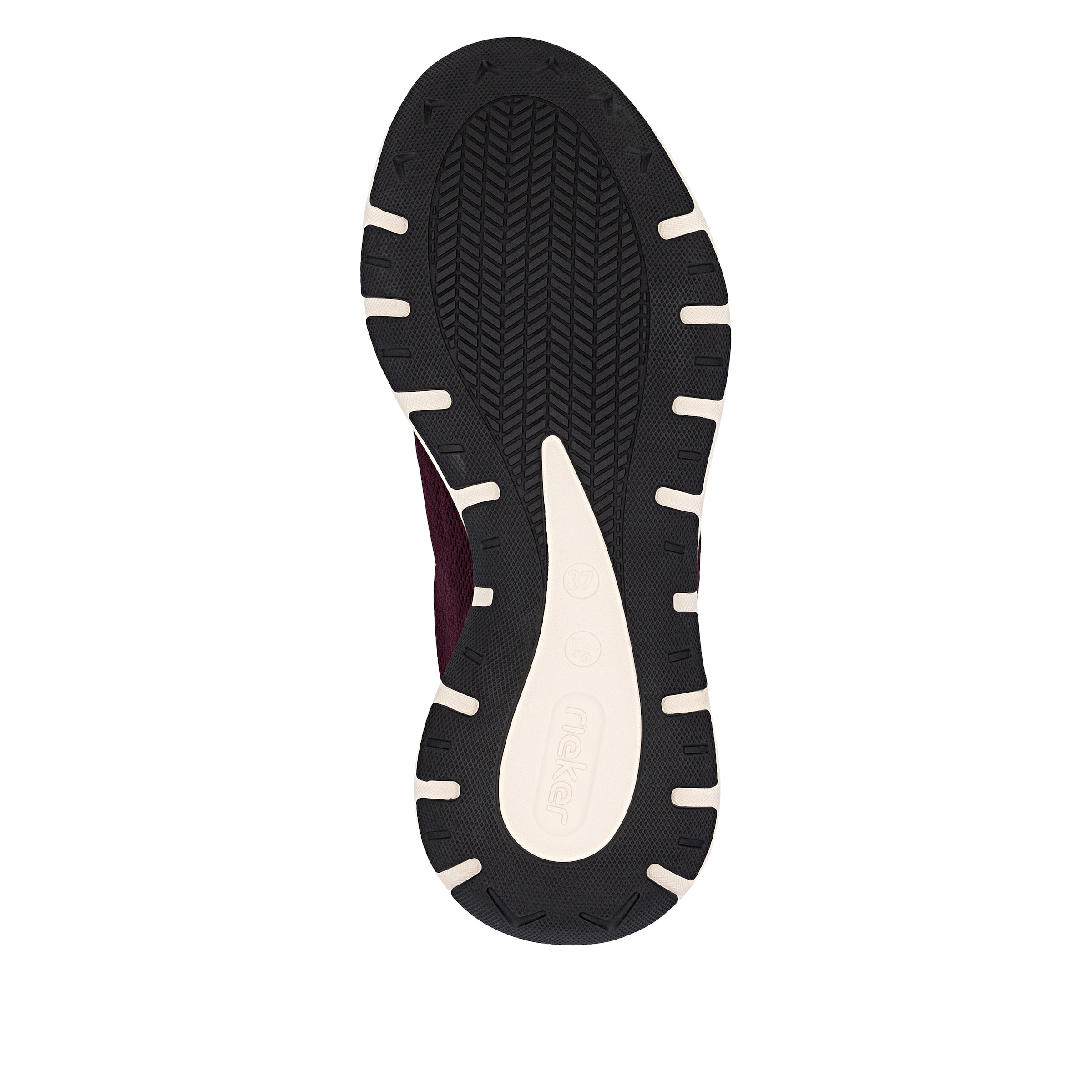 Rieker Sneakers 'M6551' in Red