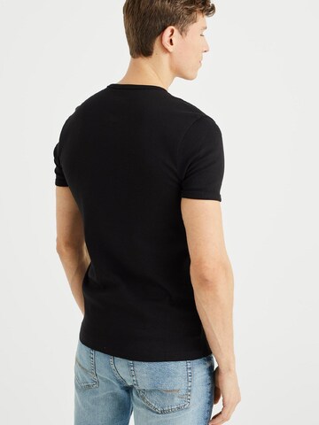 T-Shirt WE Fashion en noir