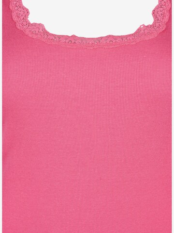 Zizzi Top 'LIV' – pink