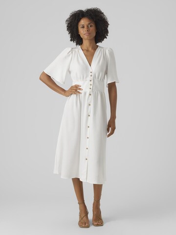 VERO MODA Kleid 'MELANEY' in Weiß