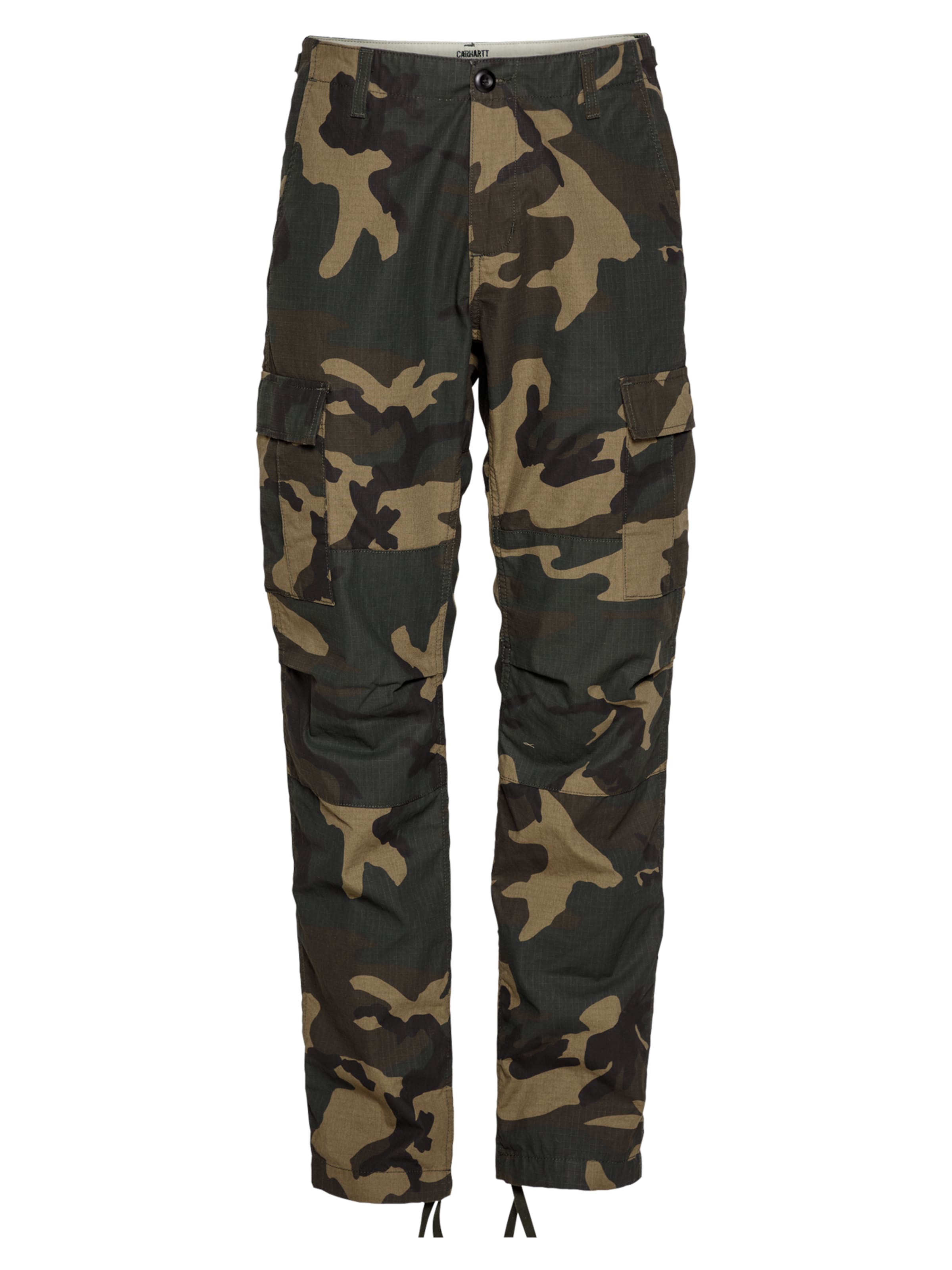 Carhartt WIP - regular Vaquero 'Aviation Pant' en verde: frente