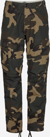 Carhartt WIP Slimfit Hose 'Aviation Pant' in Grün: predná strana