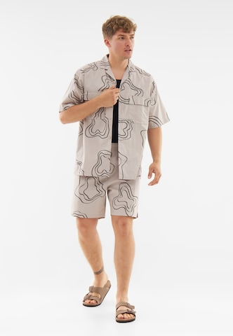 smėlio Johnny Urban Patogus modelis Marškiniai 'Spencer'