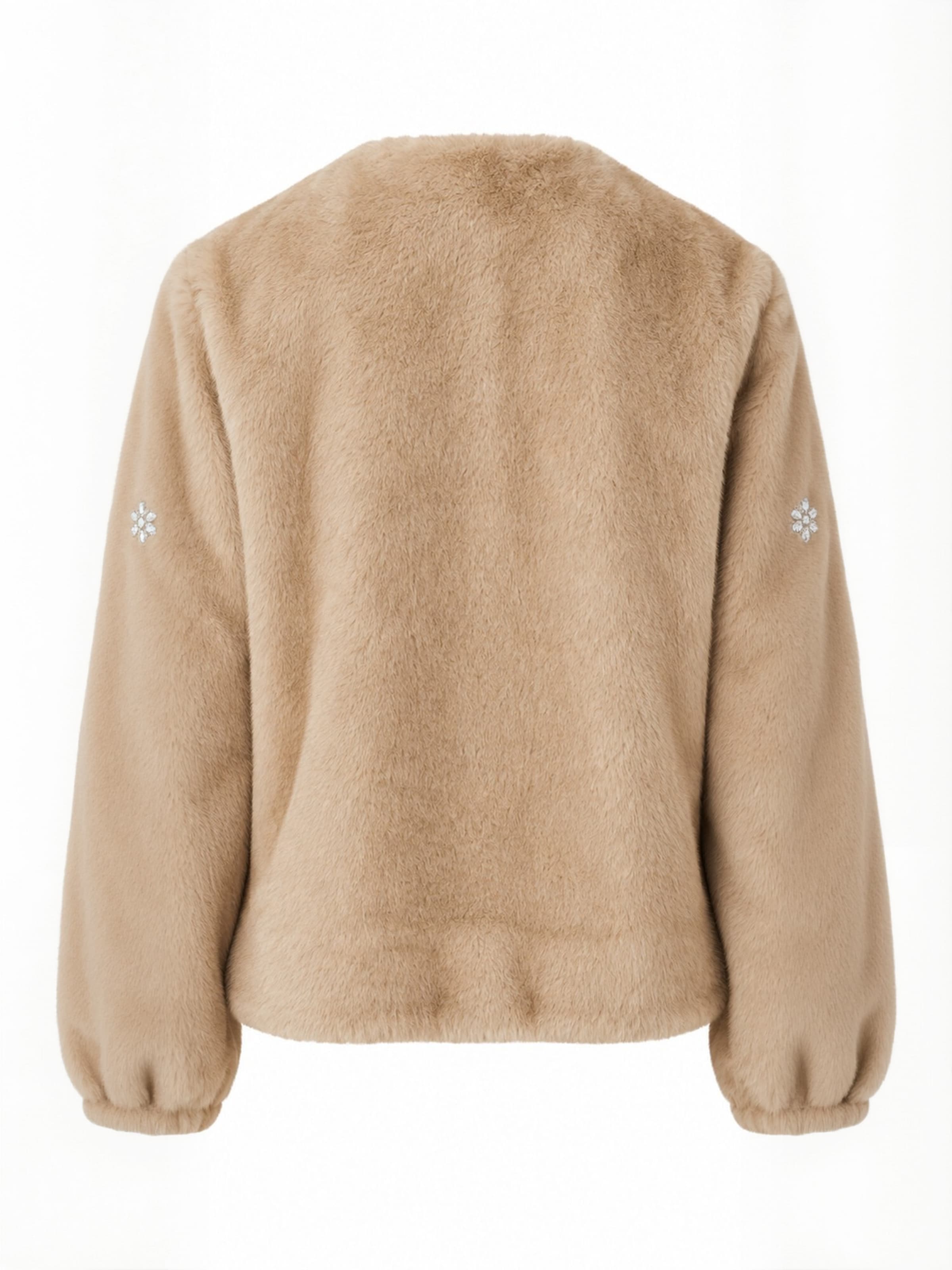 Crās Winterjas ' Tinocras ' in Beige: terug