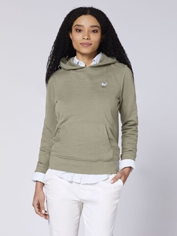 Polo Sylt Sweatshirt in Grün: Vorderseite