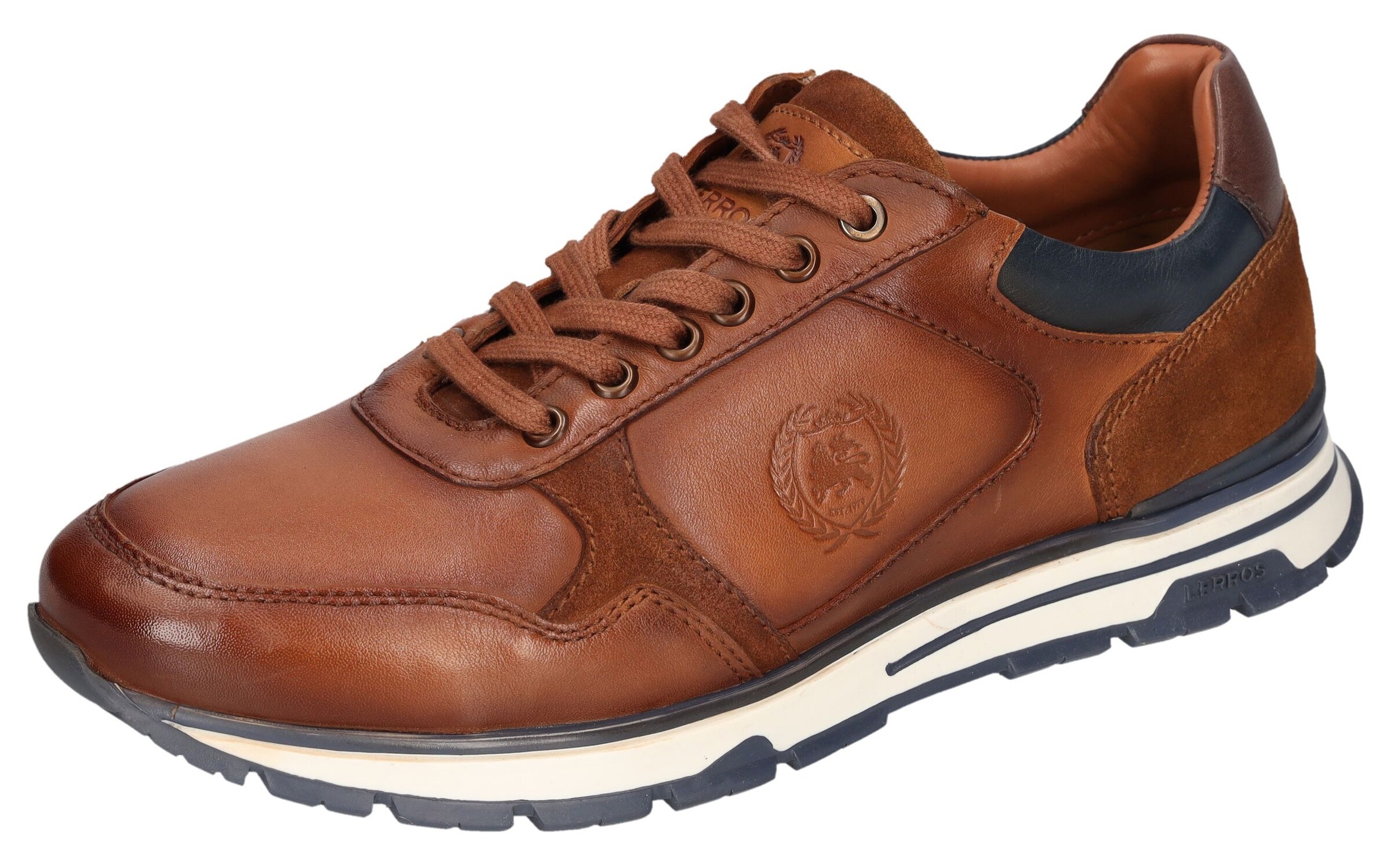 LERROS Sneakers in Brown: front
