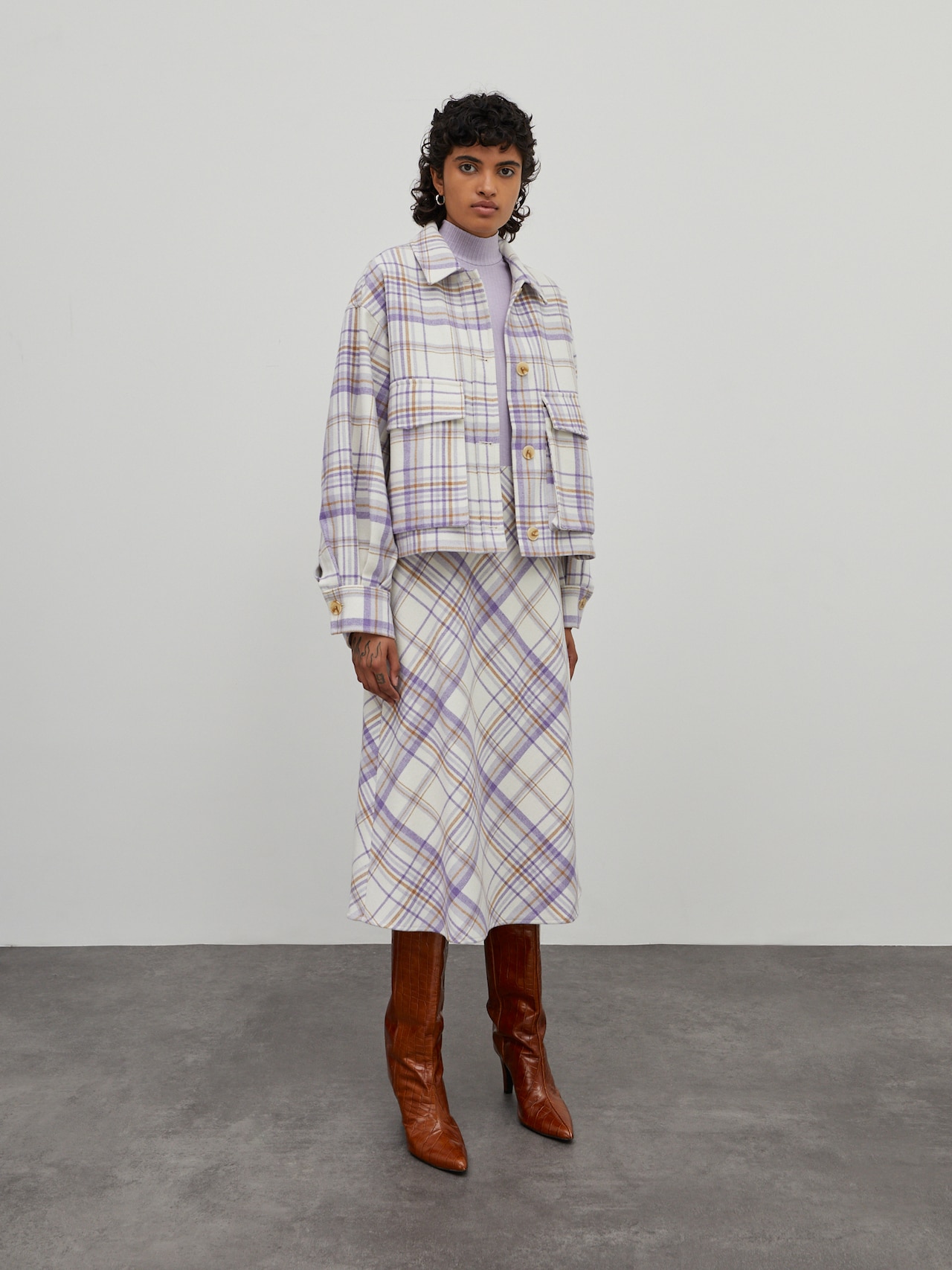 EDITED Produkte Jacke 'Kyla' braun