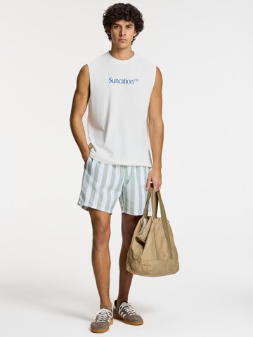 Shiwi Shirt 'Sean Suncation' in Wit