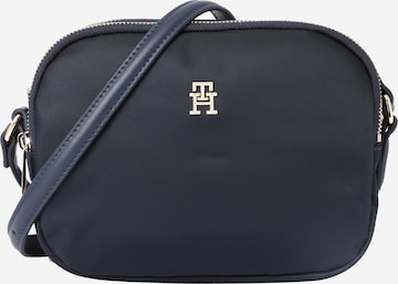 TOMMY HILFIGER Schoudertas 'Poppy' in Blauw: voorkant