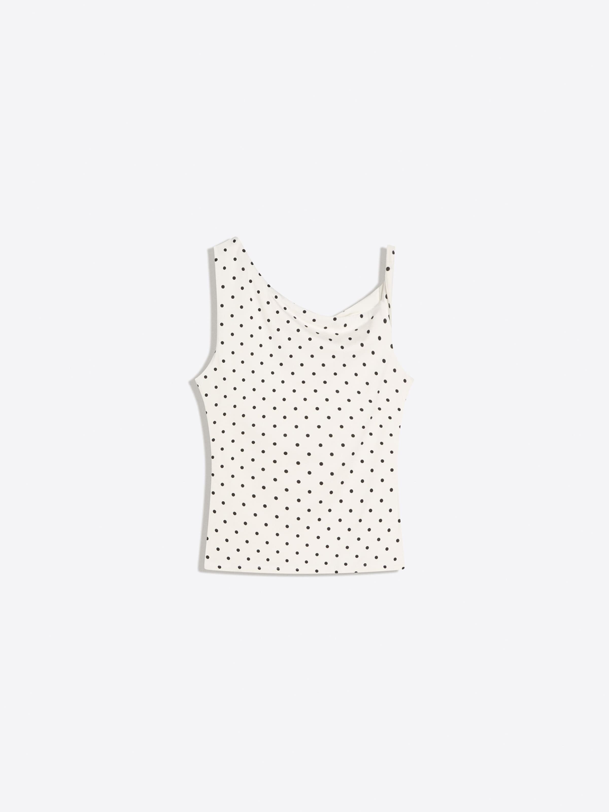 Bershka Top in Weiß: Vorderseite