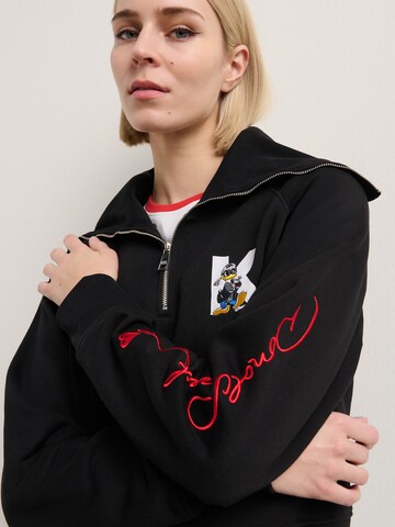 Karl Lagerfeld Свитшот 'Disney x Karl Lagerfeld' в Черный