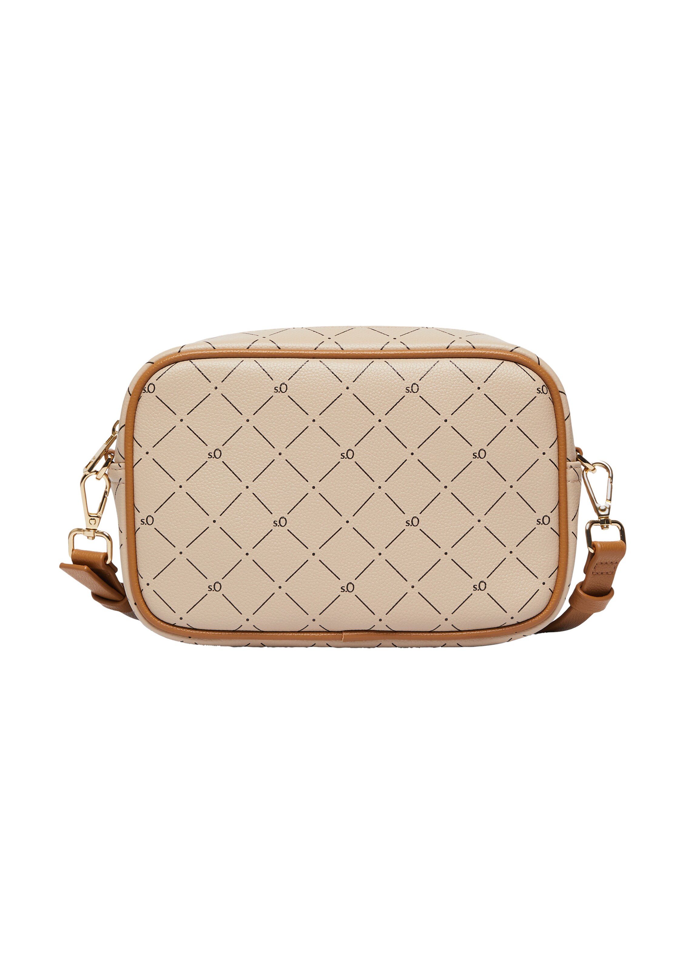 s.Oliver Crossbody Bag in Beige: front