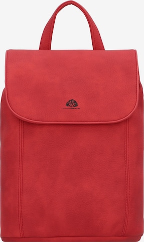 GREENBURRY Rucksack 'Mad'l Dasch ' in Rot: Vorderseite