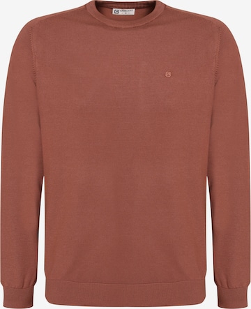 Gabbiano Pullover in Braun: Vorderseite