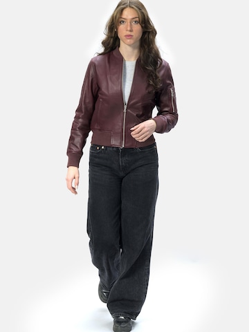 Veste mi-saison 'NEGil' 18N62 en rouge