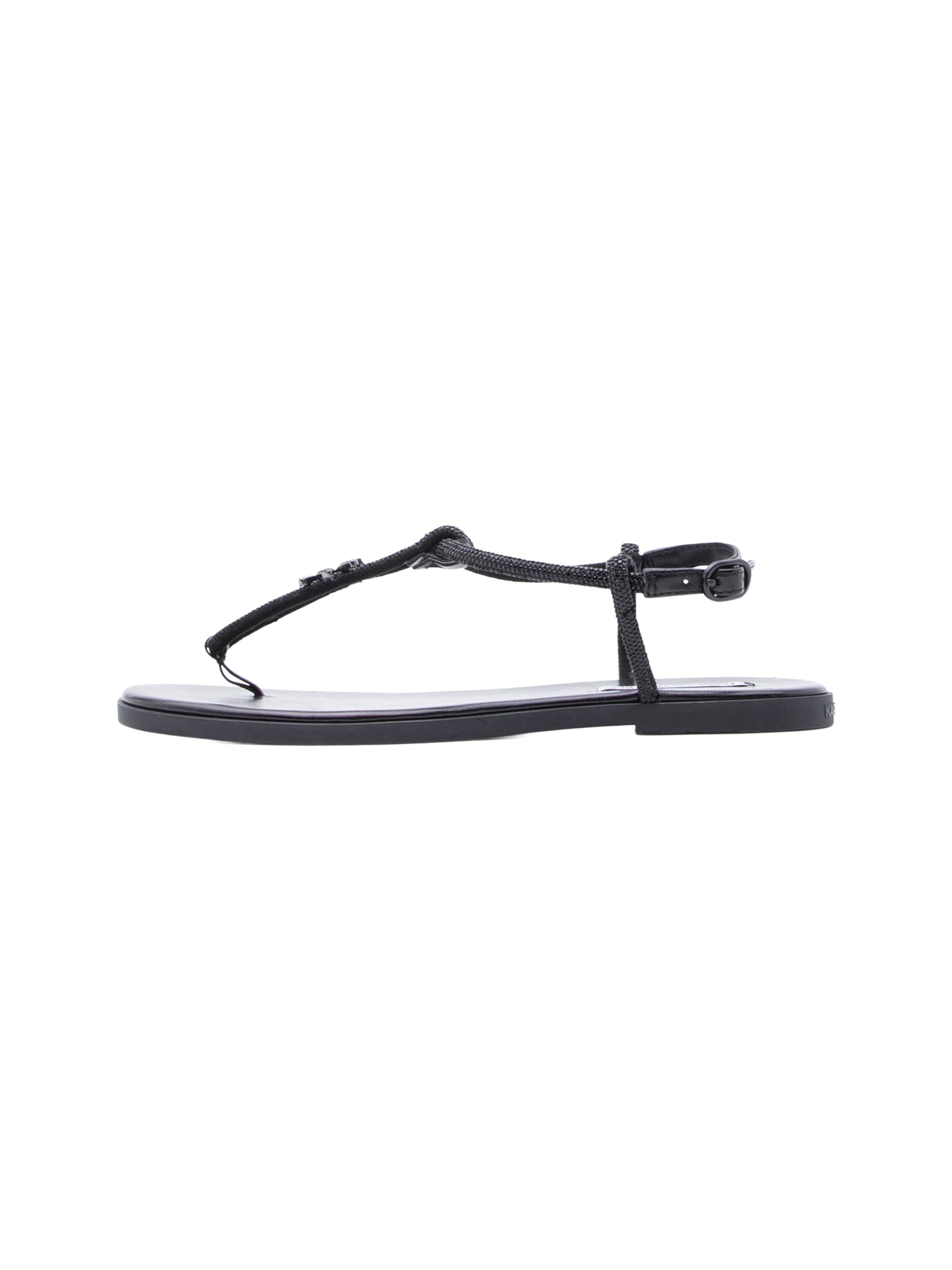 Karl Lagerfeld T-bar sandals in 36 in Black, Item view