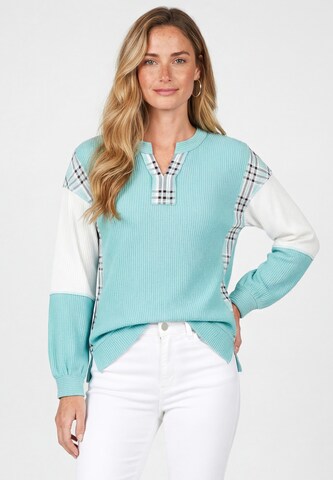 usha BLUE LABEL Shirt in Blue: front