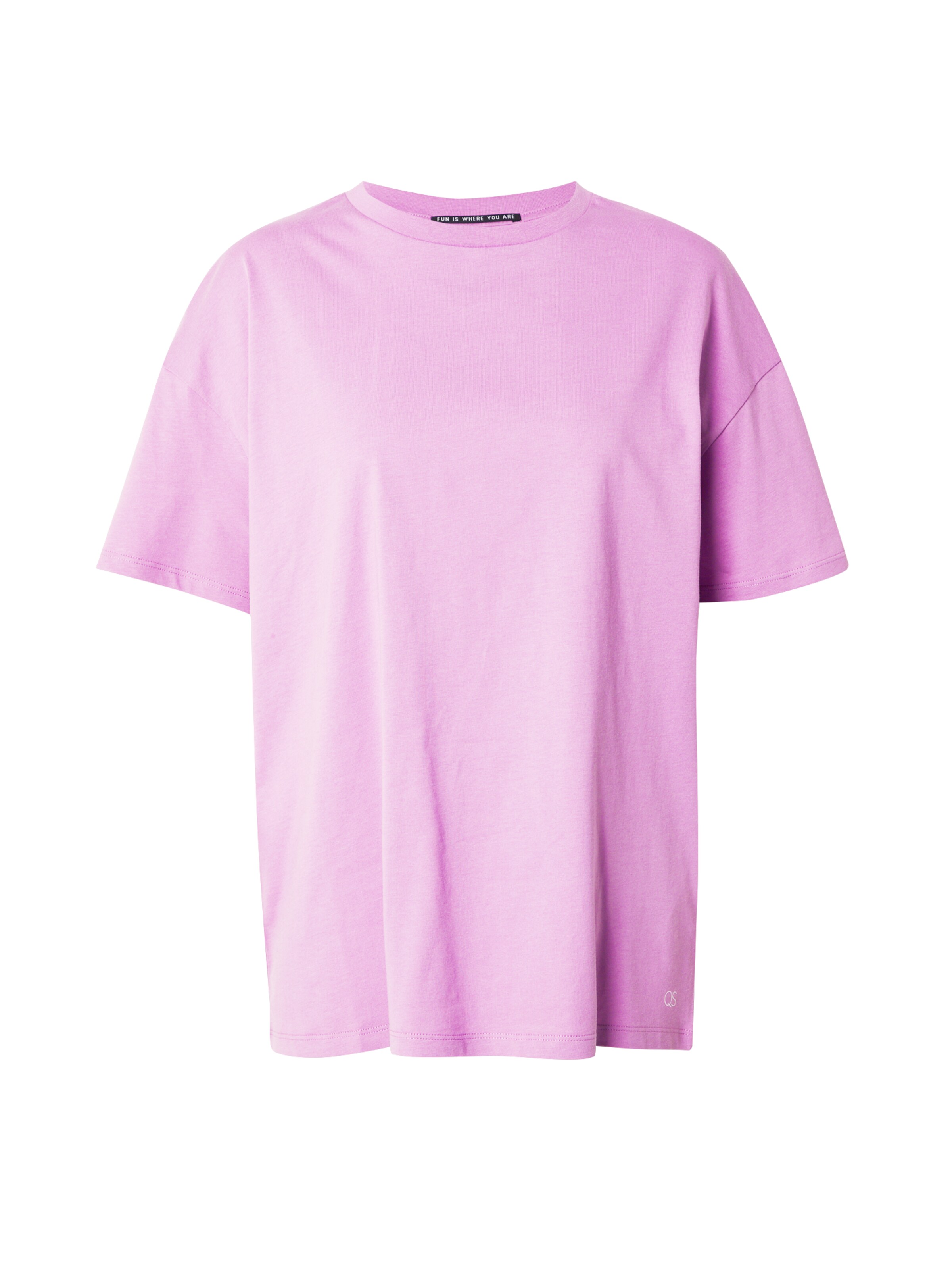 QS T-Shirt in Lila: Vorderseite