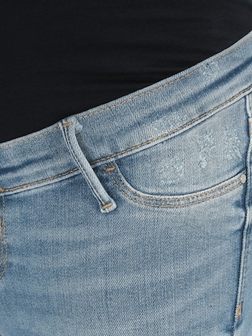 River Island Maternity Slimfit Jeans 'MOLLY' in Blau